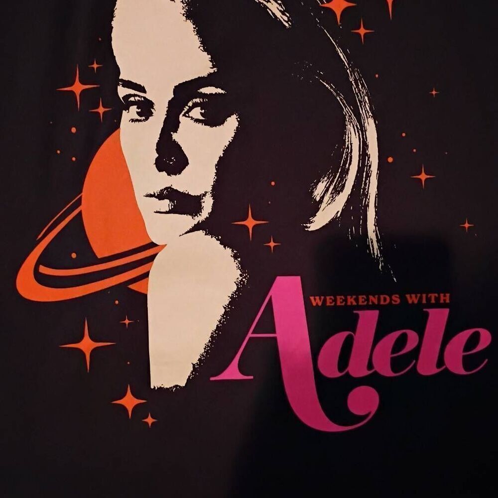 Adele Las Vegas Concert T-shirt Large
